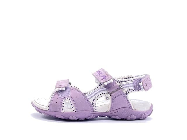 GEOX Sandalo Bambina Roxanne Lilla in Sandali Calzature Durello - Agna, commercioVirtuoso.it