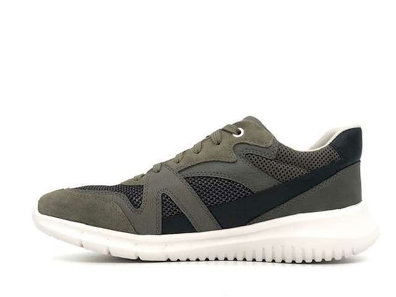GEOX Sneakers uomo U MONREALE B olive - 5