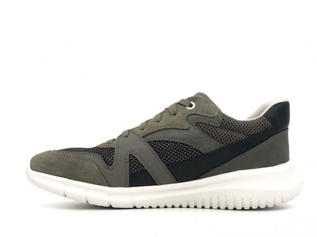 GEOX Sneakers uomo U MONREALE B olive - 5