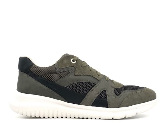 GEOX Sneakers uomo U MONREALE B olive in Sneaker casual Calzature Durello - Agna, commercioVirtuoso.it
