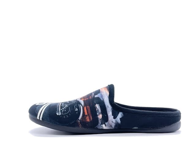 GIO DREAMS Ciabatta Chiusa Uomo Moto Nera in Pantofole Calzature Durello - Agna, commercioVirtuoso.it