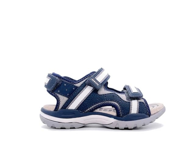 GEOX Sandali bambino BOREALIS B. B. Navy grigio in Sandali Calzature Durello - Agna, commercioVirtuoso.it