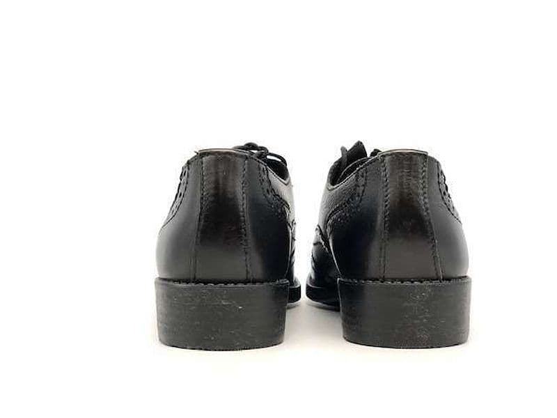 Francesina donna in pelle nera TRATTI in Oxford e Derby Calzature Durello - Agna, commercioVirtuoso.it