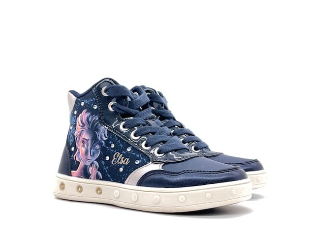 GEOX Sneakers Bambina J Skylin Navy Platinum - 6