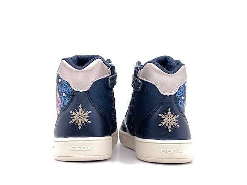 GEOX Sneakers Bambina J Skylin Navy Platinum in Sneaker casual Calzature Durello - Agna, commercioVirtuoso.it