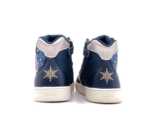 GEOX Sneakers Bambina J Skylin Navy Platinum in Sneaker casual Calzature Durello - Agna, commercioVirtuoso.it