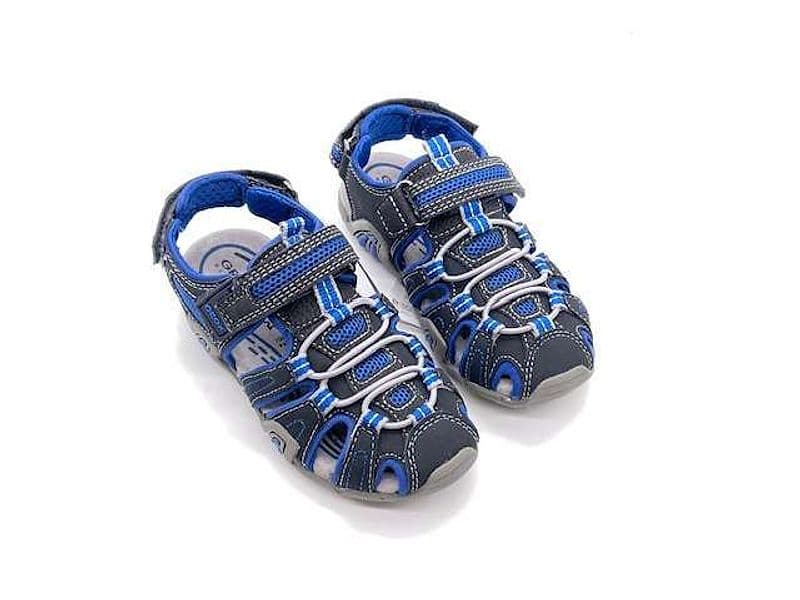 GEOX Sandali bambino J SAND. KRAZE G navy royal in Sandali Calzature Durello - Agna, commercioVirtuoso.it