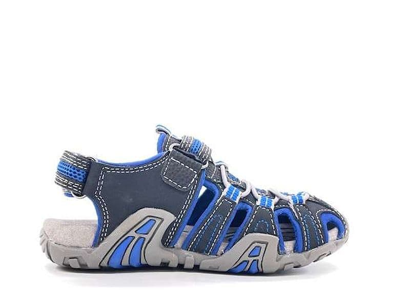 GEOX Sandali bambino J SAND. KRAZE G navy royal in Sandali Calzature Durello - Agna, commercioVirtuoso.it