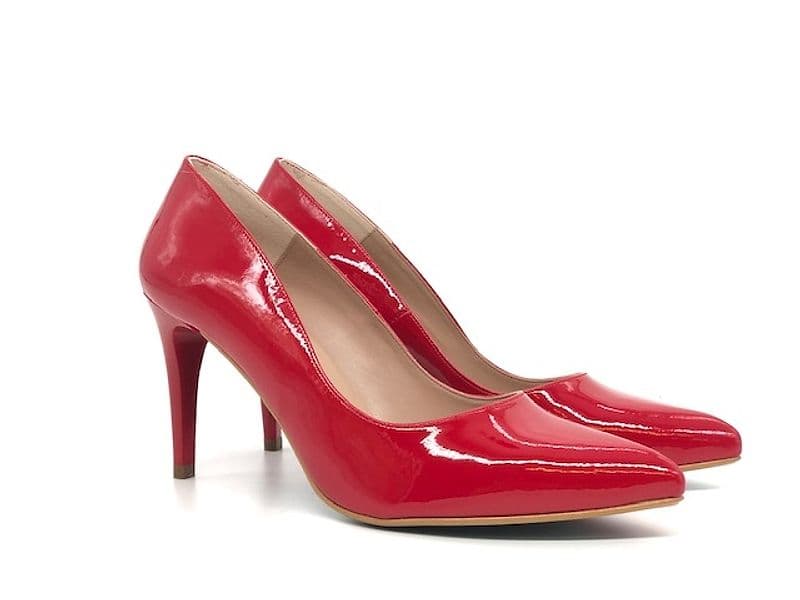 GIULIA Décolleté Bermellon Rosso Vernice - 6