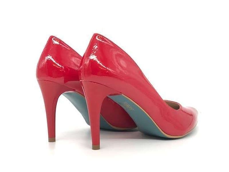 GIULIA Décolleté Bermellon Rosso Vernice in Ritocchi alla verniciatura Calzature Durello - Agna, commercioVirtuoso.it