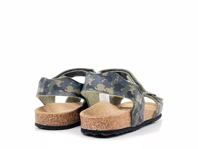 GEOX Sandali bambino J GHITA B Camouflage green in Sandali Calzature Durello - Agna, commercioVirtuoso.it