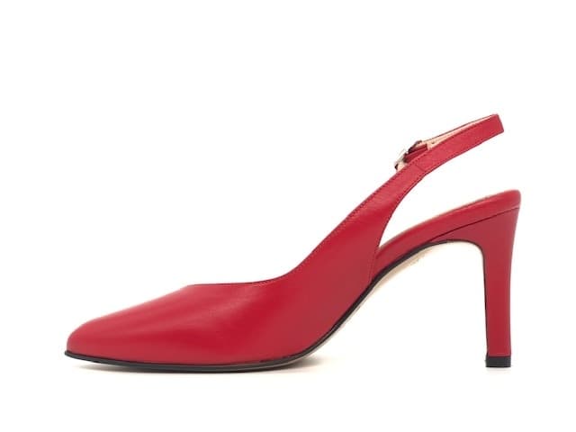 DONNA SOFT Slingback DS0742 rosso in Scarpe col tacco Calzature Durello - Agna, commercioVirtuoso.it