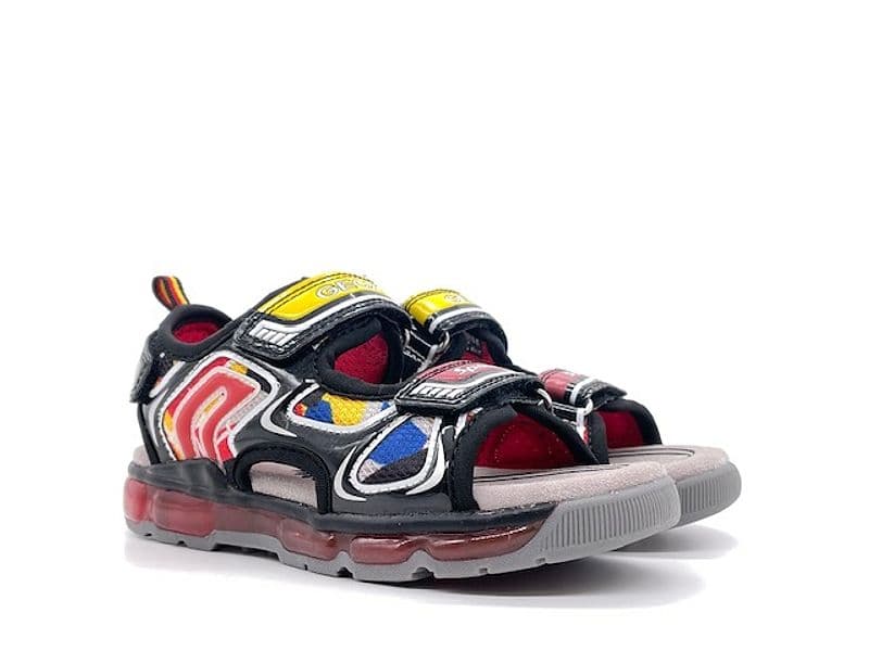 GEOX Sandali bambino J S. ANDROID B. A black multicolore - 6