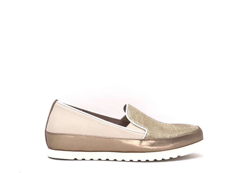 DONNA SOFT Slip on MOT034 gold - 5