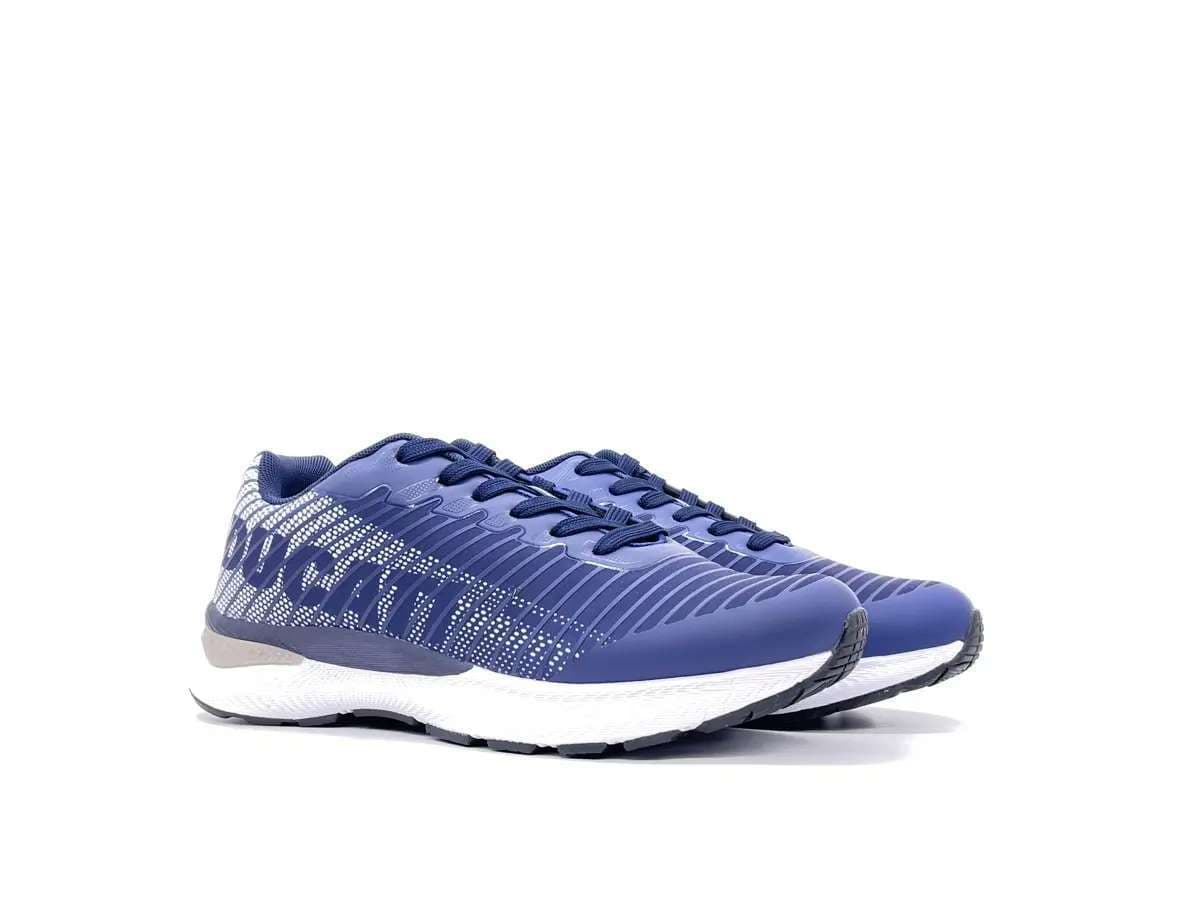 DUCATI Sneakers uomo Balderico 4 tessuto Navy White