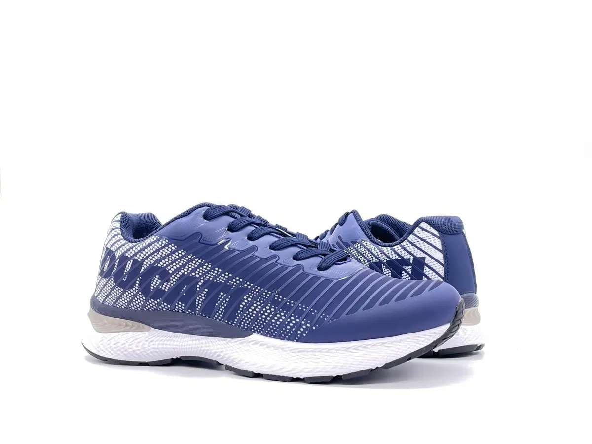 DUCATI Sneakers uomo Balderico 4 tessuto Navy White in Sneaker casual Calzature Durello - Agna, commercioVirtuoso.it