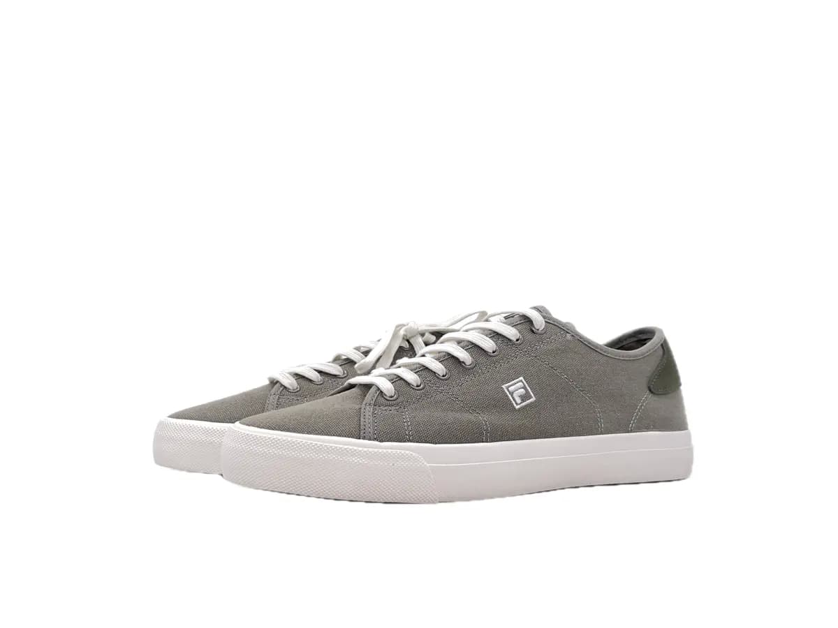 FILA Sneakers uomo in tessuto verde oliva - 6