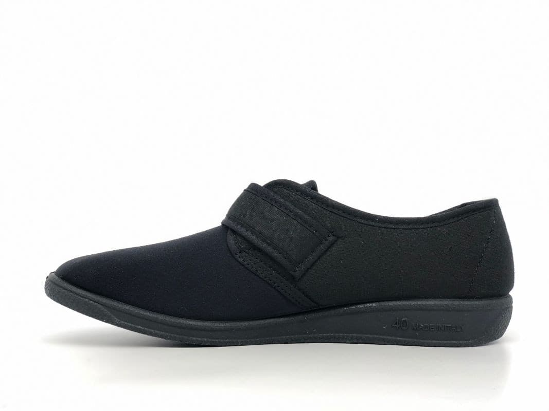 GAVIGA Pantofola elasticizzata donna nero 193 in Pantofole Calzature Durello - Agna, commercioVirtuoso.it