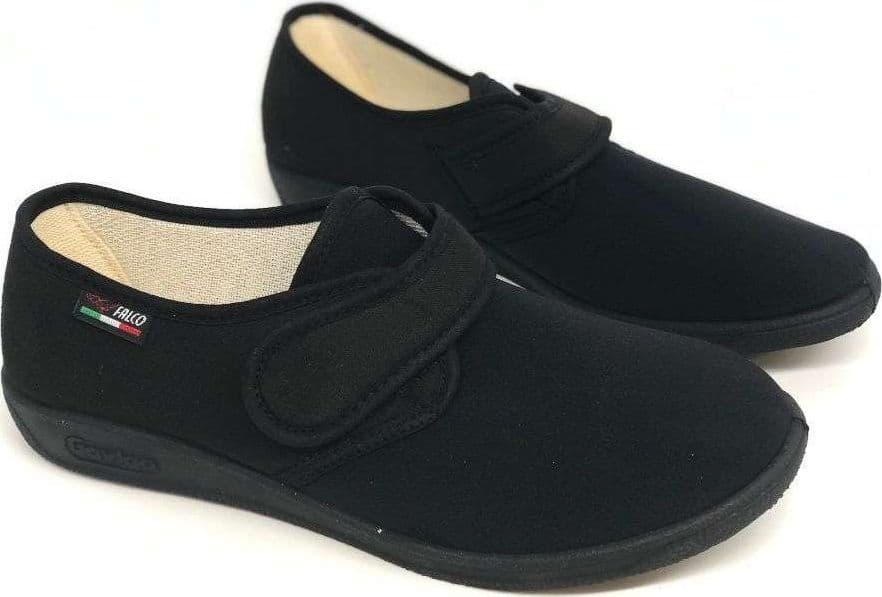GAVIGA Pantofola elasticizzata donna nero 193 - 3