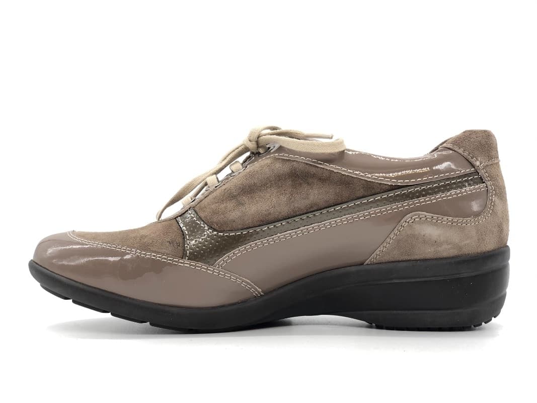 DONNA SOFT Sneakers donna 5497 tortora beige in Sneaker casual Calzature Durello - Agna, commercioVirtuoso.it