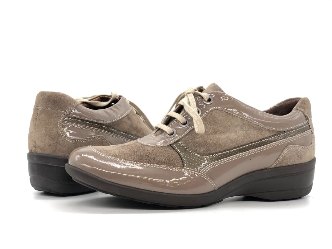 DONNA SOFT Sneakers donna 5497 tortora beige in Sneaker casual Calzature Durello - Agna, commercioVirtuoso.it