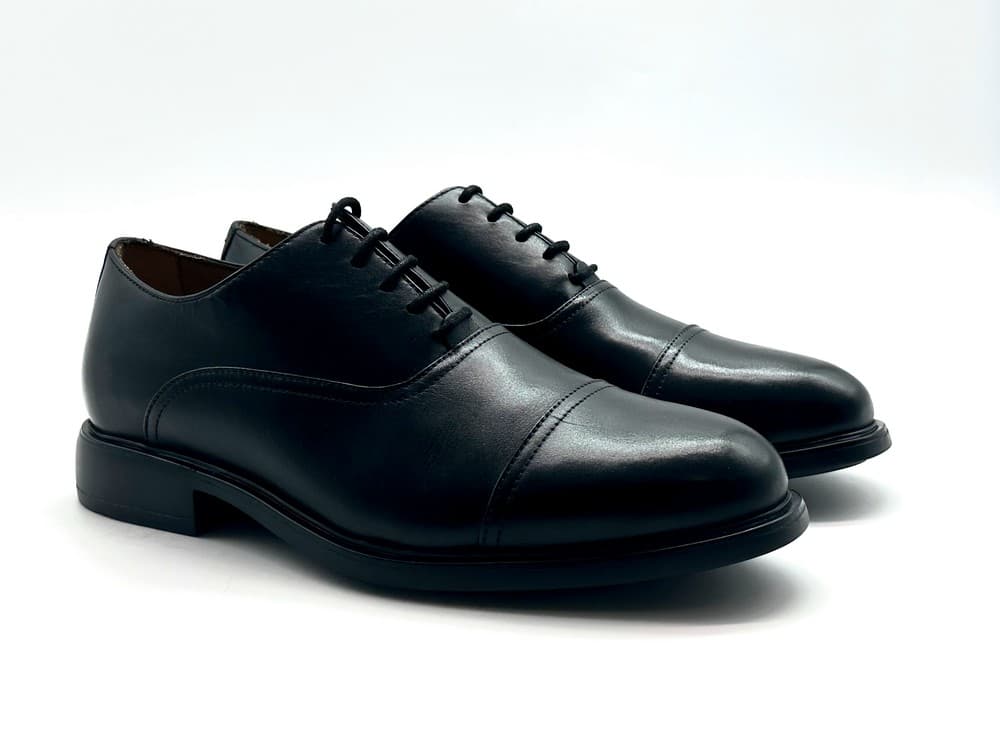 FONTANA Scarpe 6171 classiche nere fondo gomma XL - 5