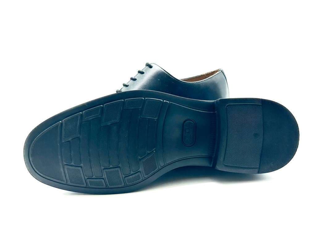 FONTANA Scarpe 6171 classiche nere fondo gomma XL - 4