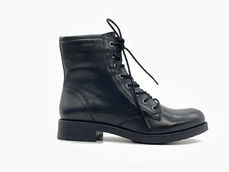 GEOX Anfibio Donna Rawelle Nero in Stivali Calzature Durello - Agna, commercioVirtuoso.it