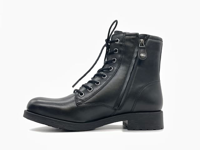 GEOX Anfibio Donna Rawelle Nero in Stivali Calzature Durello - Agna, commercioVirtuoso.it