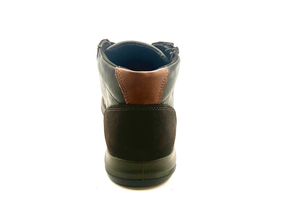 ENVAL SOFT Scarponcino uomo in pelle e camoscio testa di moro in Scarpe stringate basse Calzature Durello - Agna, commercioVirtuoso.it