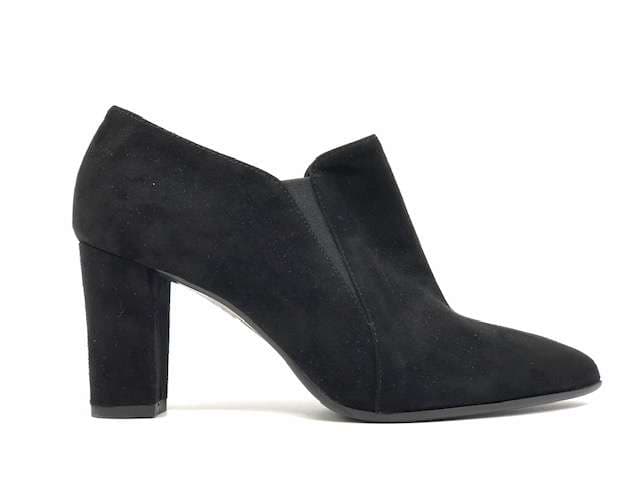 ELLEN Décolleté chiuse nera a punta in pelle scamosciata in Scarpe col tacco Calzature Durello - Agna, commercioVirtuoso.it