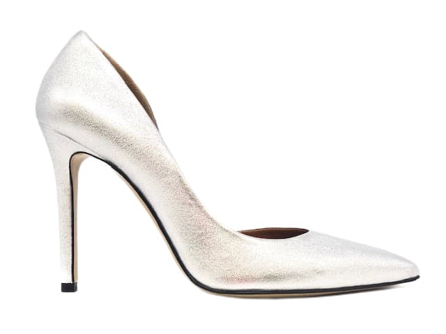 Enzo D'Alessandro Décolleté Argento in Anelli Calzature Durello - Agna, commercioVirtuoso.it