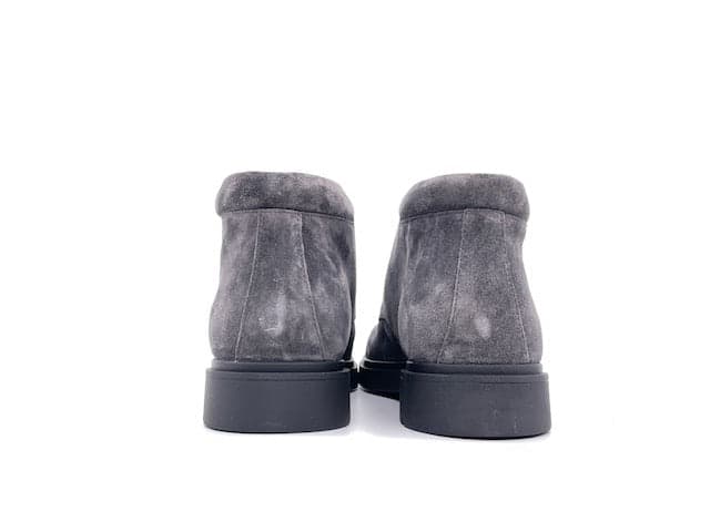 GEOX Polacchino U SPHERICA EC1 B in pelle suede grigia in Stivali Calzature Durello - Agna, commercioVirtuoso.it