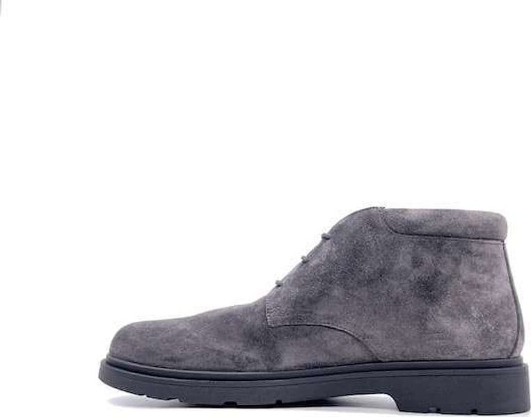GEOX Polacchino U SPHERICA EC1 B in pelle suede grigia in Stivali Calzature Durello - Agna, commercioVirtuoso.it