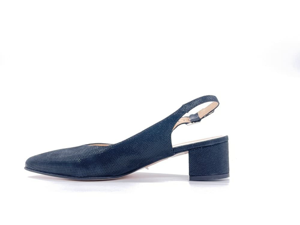 ELLEN Slingback basso Iron Nero in Scarpe col tacco Calzature Durello - Agna, commercioVirtuoso.it
