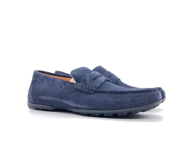 GEOX Mocassini uomo KOSMOPOLIS Suede Navy - 6