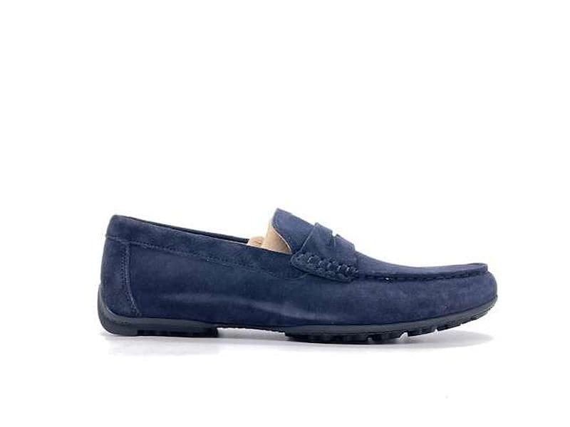 GEOX Mocassini uomo KOSMOPOLIS Suede Navy in Loafer e mocassini Calzature Durello - Agna, commercioVirtuoso.it