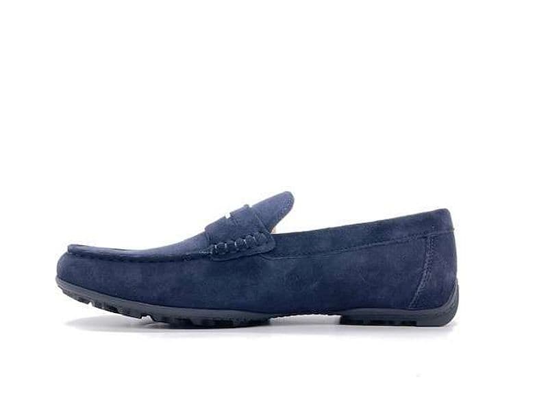 GEOX Mocassini uomo KOSMOPOLIS Suede Navy - 5