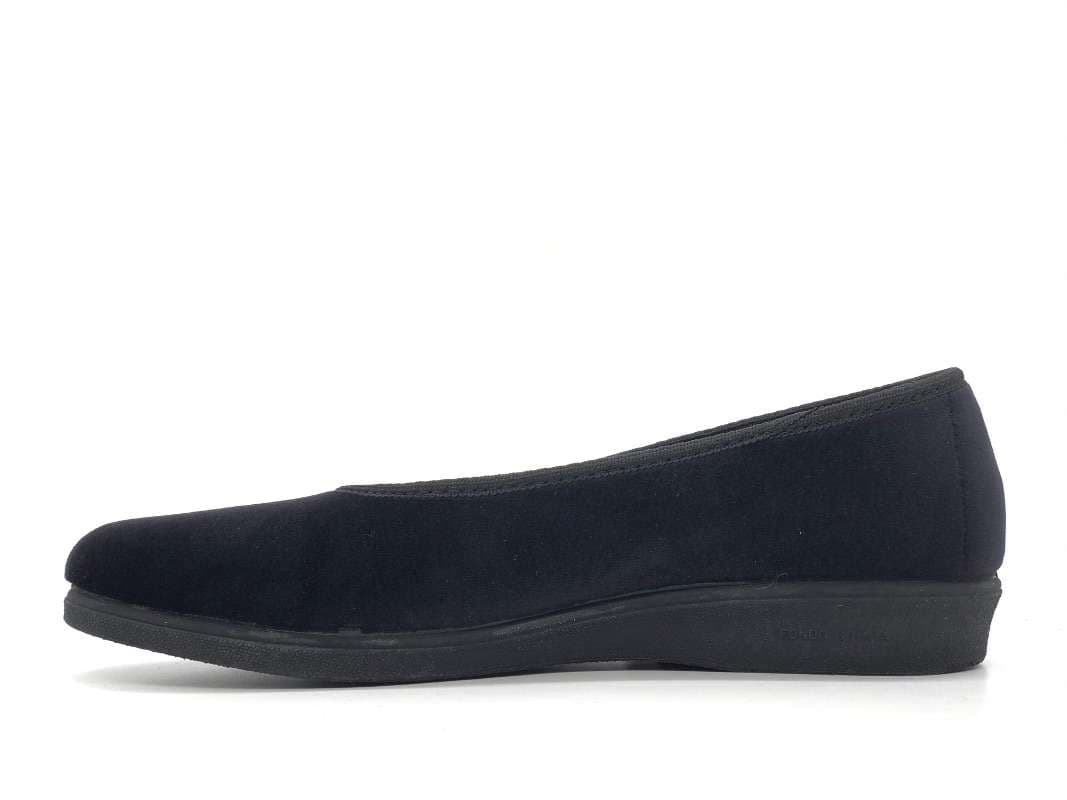 EMANUELA Pantofole donna 2090 velluto nero in Pantofole Calzature Durello - Agna, commercioVirtuoso.it