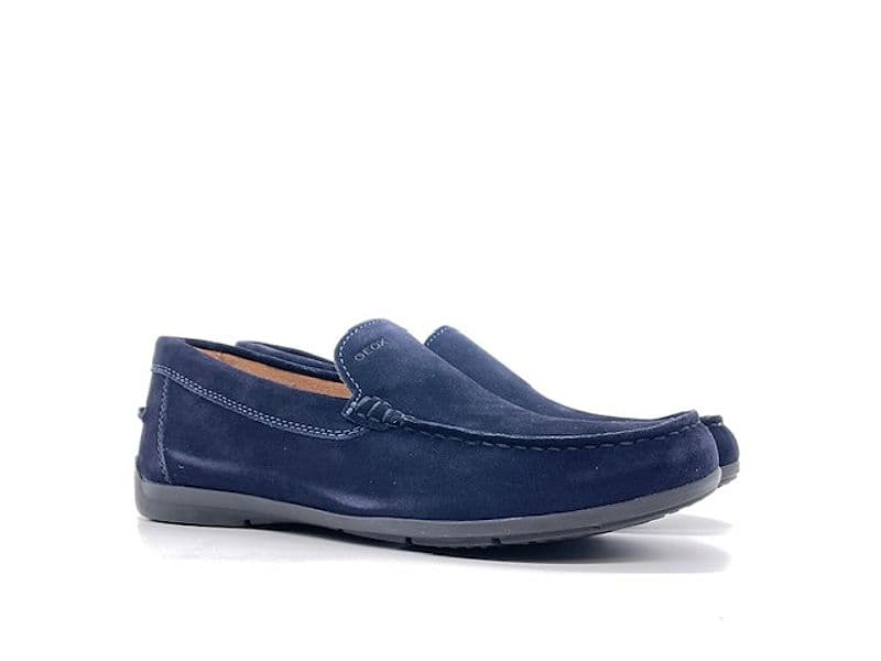 GEOX Mocassini uomo U SIRON A Suede navy - 6