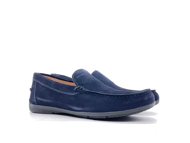 GEOX Mocassini uomo U SIRON A Suede navy - 6