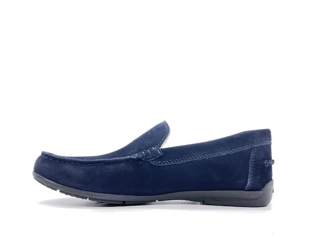 GEOX Mocassini uomo U SIRON A Suede navy - 5