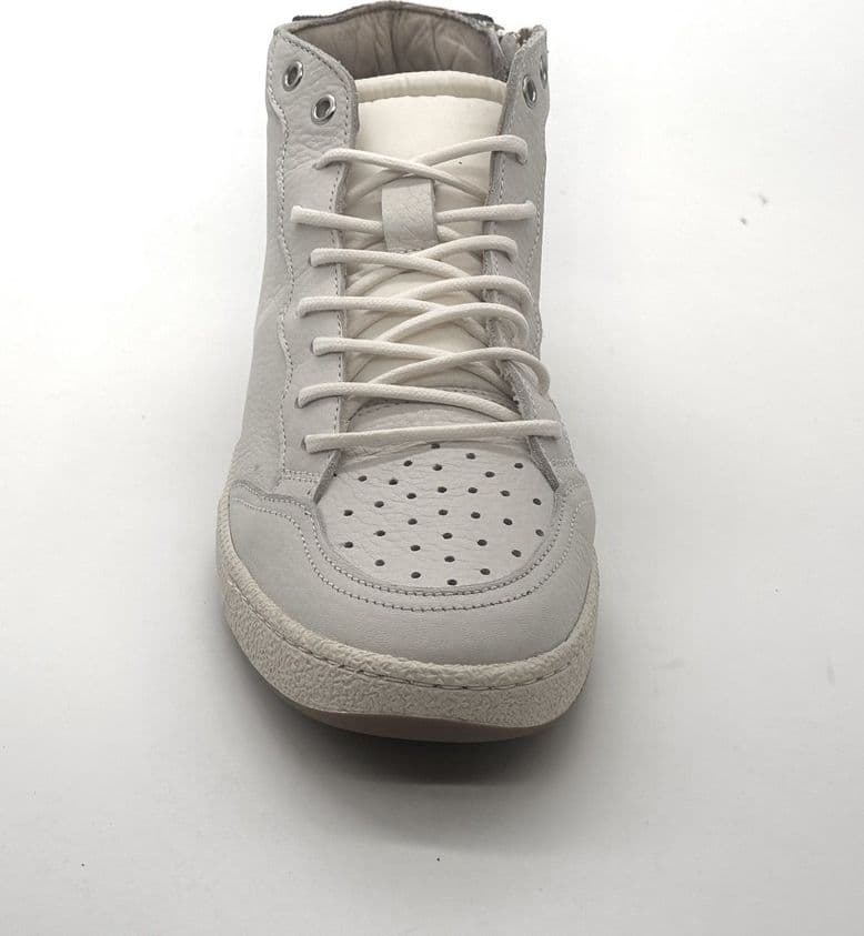 Folly sneakers uomo mid pelle bianca suola beige in Sneaker casual Calzature Durello - Agna, commercioVirtuoso.it