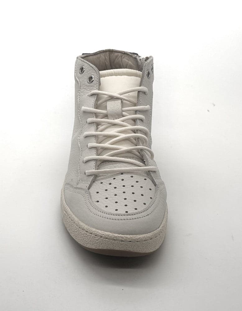 Folly sneakers uomo mid pelle bianca suola beige in Sneaker casual Calzature Durello - Agna, commercioVirtuoso.it