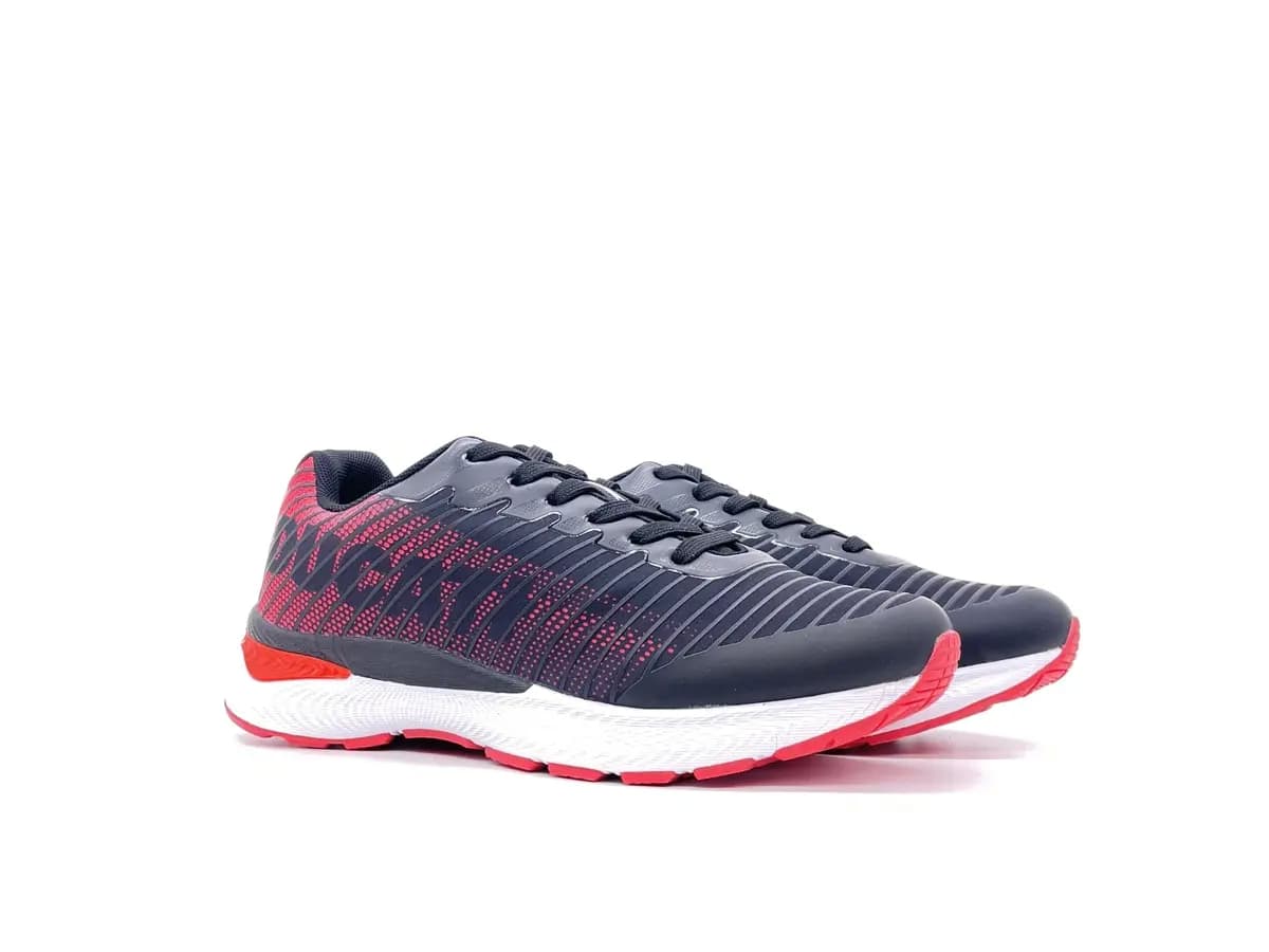 DUCATI Sneakers uomo Balderico 4 Tessuto Black Red - 6