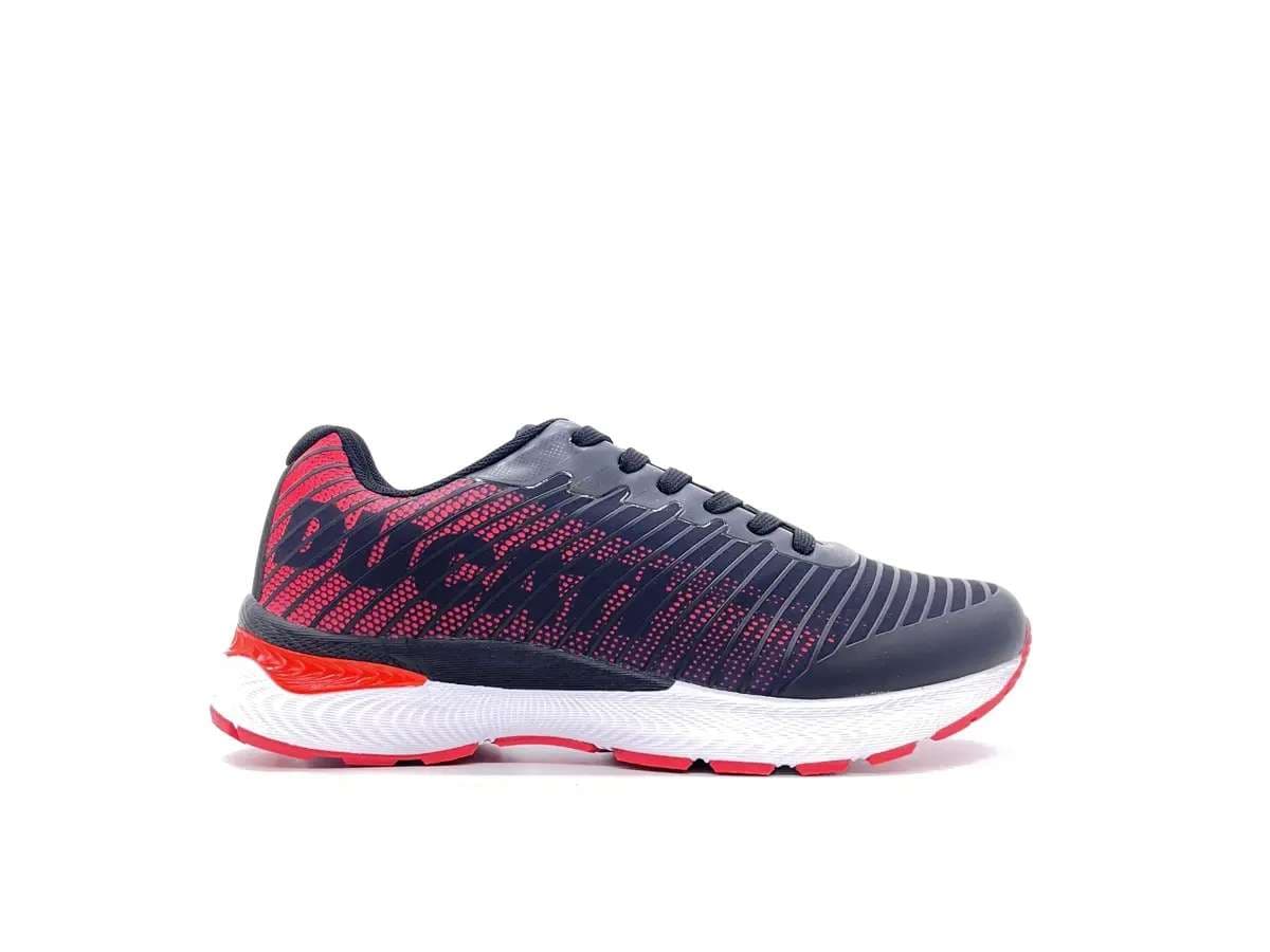 DUCATI Sneakers uomo Balderico 4 Tessuto Black Red in Sneaker casual Calzature Durello - Agna, commercioVirtuoso.it