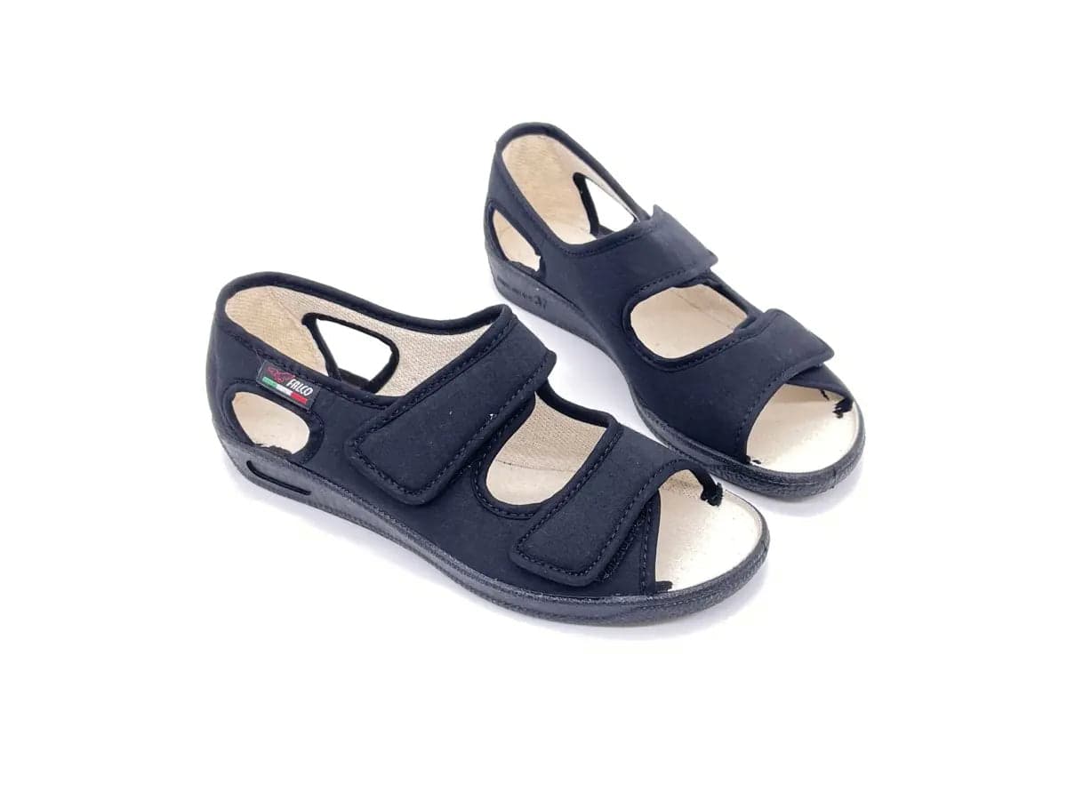 GAVIGA 180 sandali donna in tessuto con strappi in Sandali moda Calzature Durello - Agna, commercioVirtuoso.it