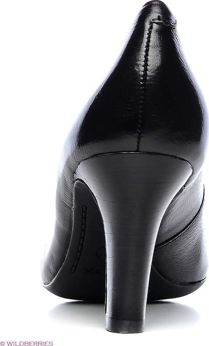 GEOX Décolleté in pelle nera donna D AMITHI A - 4