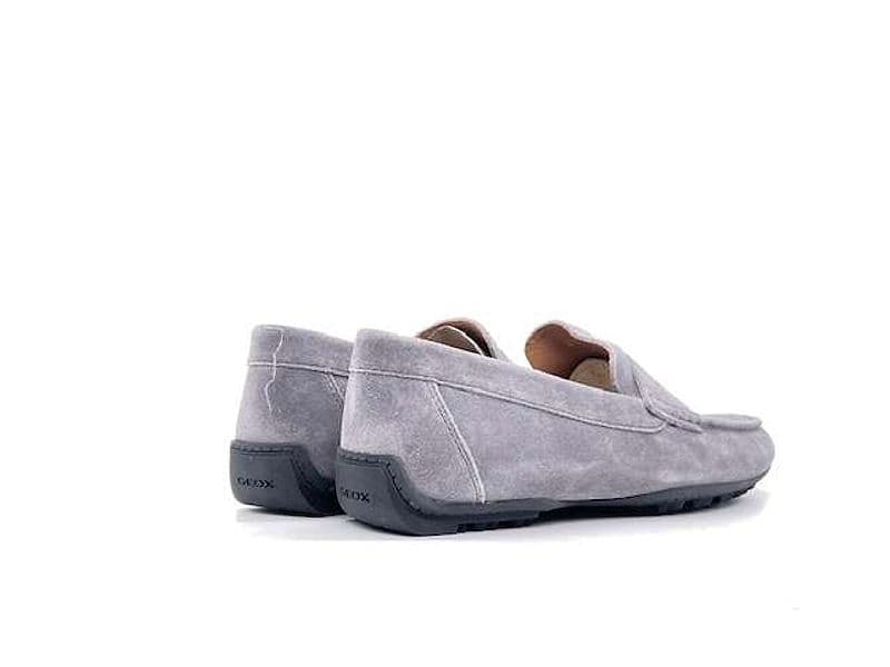 GEOX Mocassini uomo U KOSMOPOLIS suede Dk Stone in Loafer e mocassini Calzature Durello - Agna, commercioVirtuoso.it