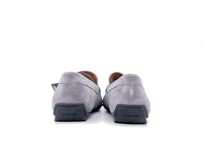 GEOX Mocassini uomo U KOSMOPOLIS suede Dk Stone in Loafer e mocassini Calzature Durello - Agna, commercioVirtuoso.it